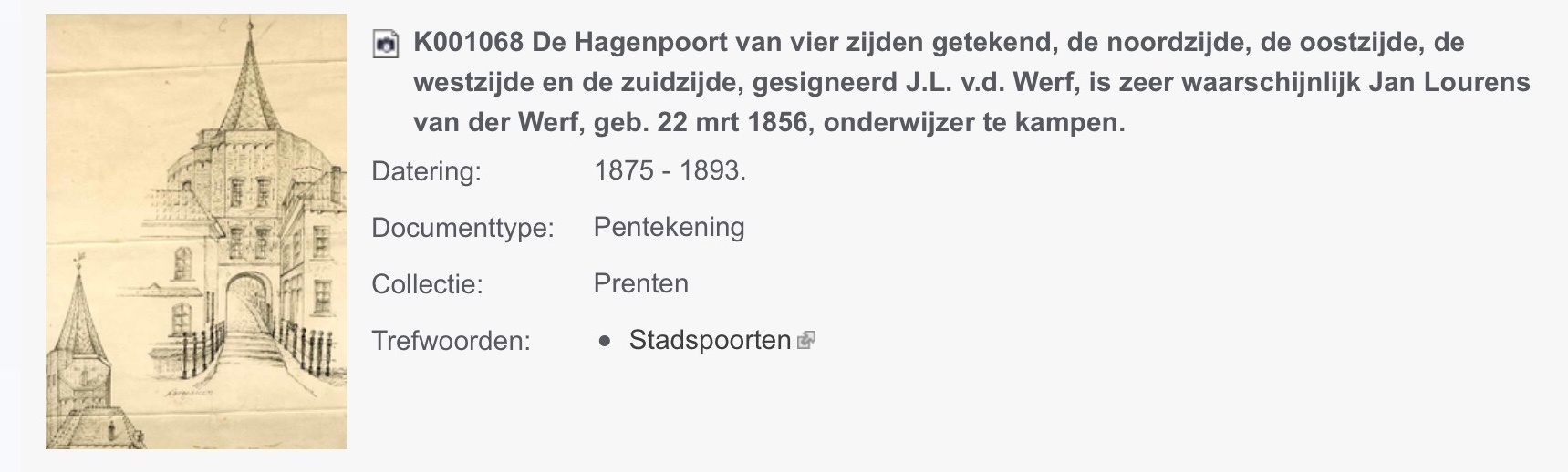 kampen hagenpoortE