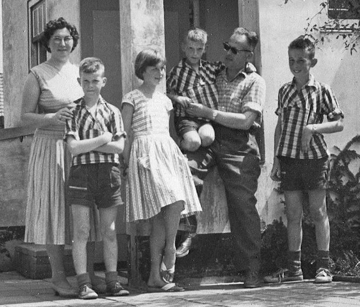 familie PRINCE in 1960